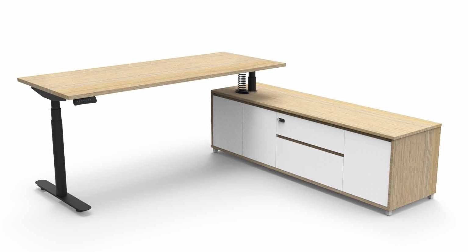 Halo+ Height Adjustable Executive Desk